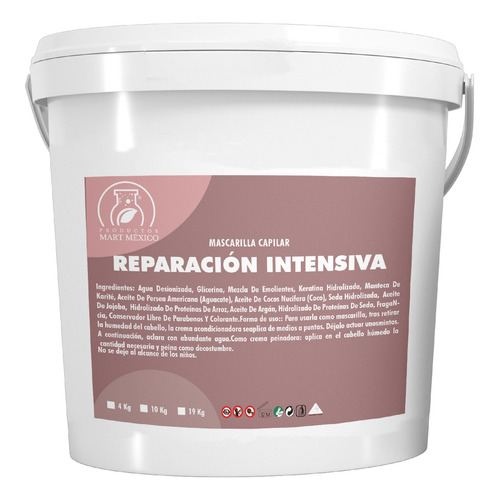 Mascarilla Capilar Reparación Intensiva 19 Kilos