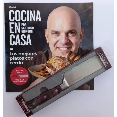 Colección Cocina En Casa Nº 8 Cuchillo Carnicero De Clarin