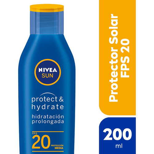 Protector Solar Nivea Sun Protect & Hydrate Fps 20 - 200ml