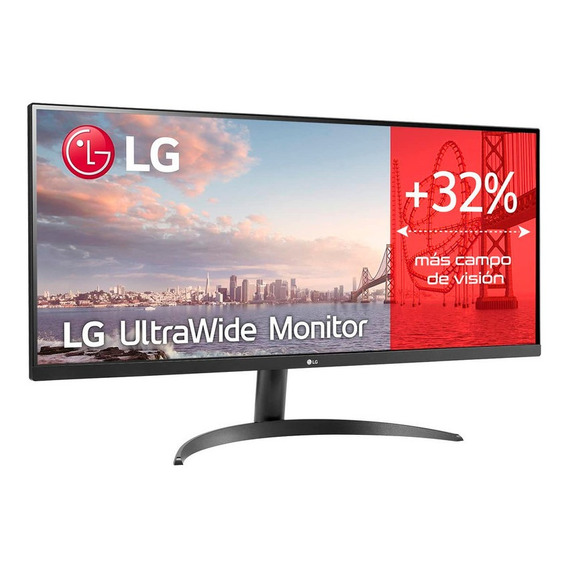 Monitor Ips 34 Pulgadas LG Ultrawide 34wp500 Hdr10 Freesync Color Negro