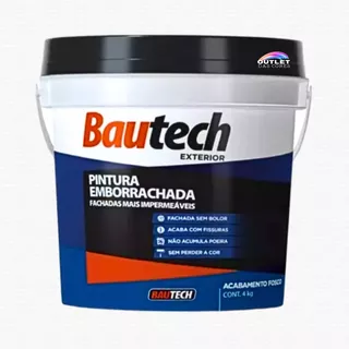 Tinta Borracha Liquida Bautech 4kg Cores