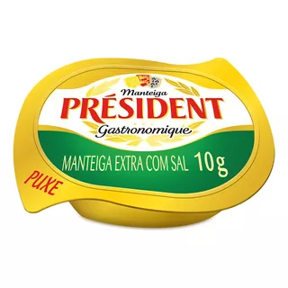Manteiga Extra Com Sal Président Gastronomique Pote 10g