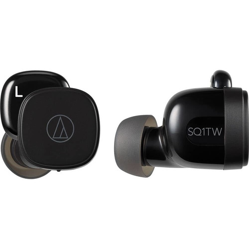 Auriculares Inalámbricos In-ear Audio-technica Ath-sq1tw Color Negro