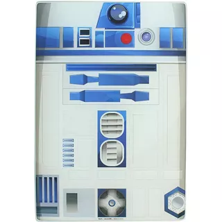 Tabla Cortar Alimentos Utensilios Cocina Star Wars R2 D2 Color Blue Star Wars R2d2
