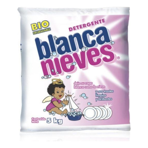 Detergente en polvo Blanca Nieves