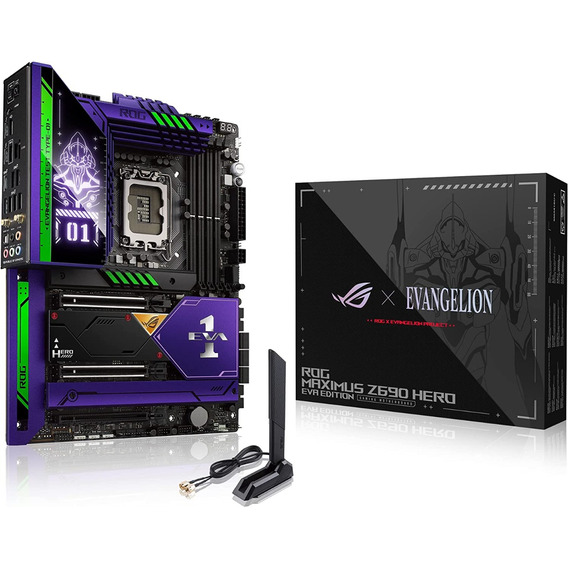 Motherboard Z690 Maximus Hero Asus Rog X Evangelion Edition Color Negro