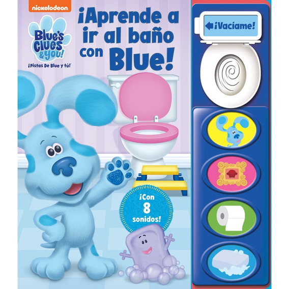 Libro Con Sonido Aprende A Ir Al Baño Con Blue