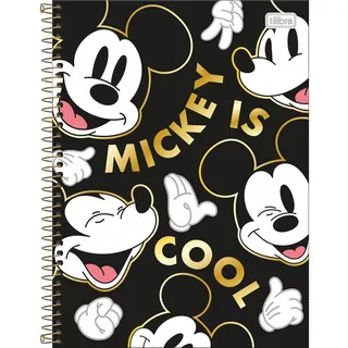Caderno Universitário 1 Matéria Mickey 80 Folhas - Tilibra