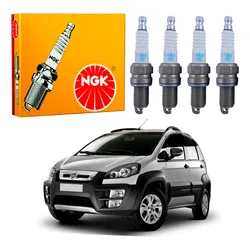  Jogo Velas Ngk Idea Adventure 1.8 16v 2015 A 2016