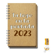 Agenda 2023 Diseño Personalizado Logo Regalo Corporativo