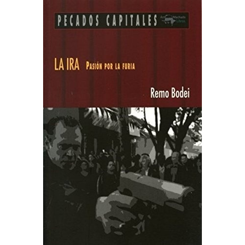 Ira, La Pasion Por La Furia, De Remo Bodei. Sin Editorial En Español
