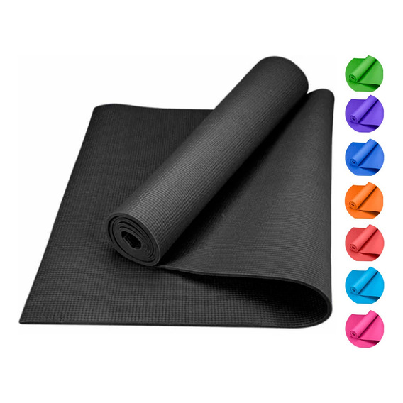 Tapete de yoga Black Mamut Yoga Mat 3 mm color negro