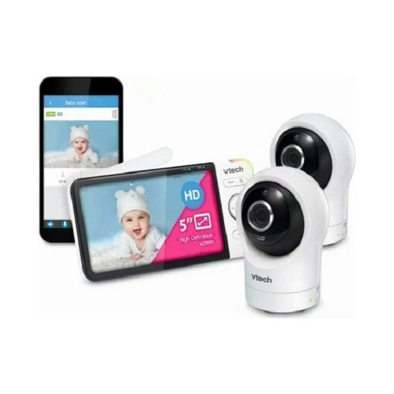 Monitor Bebe Vtech Vision Nocturna Dual Con Y Sin Wifi 2 Cam