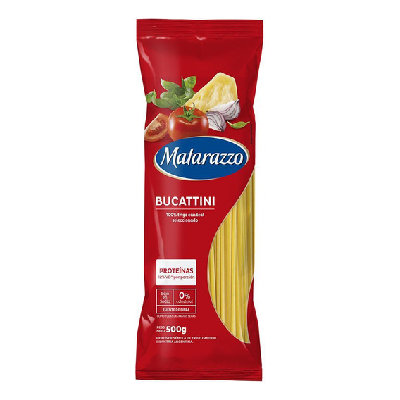 Fideos Matarazzo Bucattini 500g