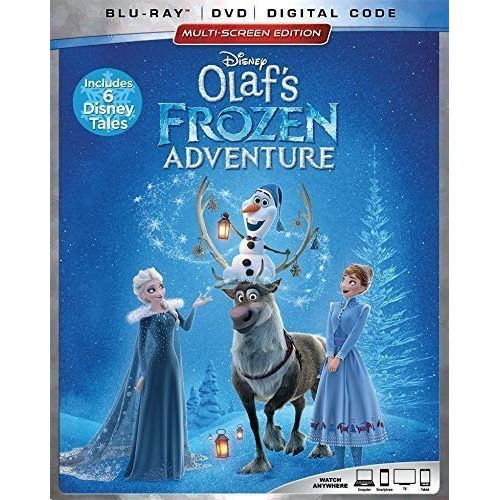 Olaf Otra Aventura Congelada De Frozen Pelicula Blu-ray 
