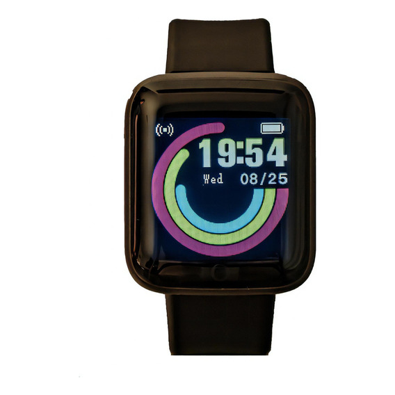 Reloj Inteligente y68 Smartwatch  Negro