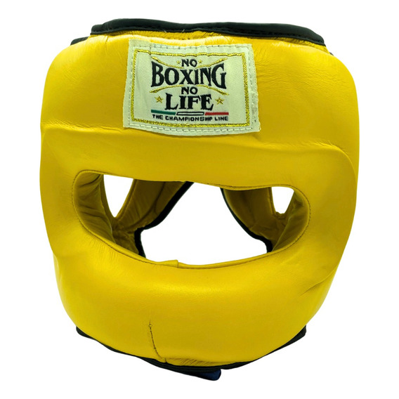 Careta Barra Amarilla Extra Grande No Boxing No Life