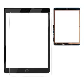 Cristal Tactil Touch Para iPad 7 A2197 A2200 A2198 Negro