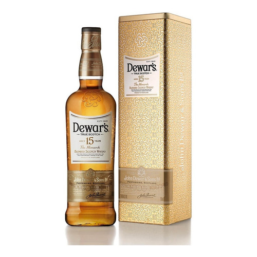 Whisky Dewar´s 15 Estuche De Metal 1000 Ml