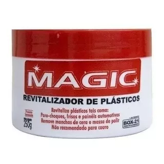 Revitalizador De Plásticos E Parachoque Magic Box 21 - 250g