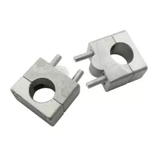 Clamps Elavadores De Manubrio 28mm Saisoku Gris O Negro