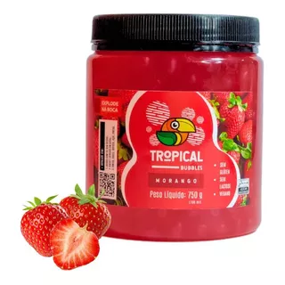 Balde Tropical Bubbles 750g - 8 Sabores (bolhas Com Sabor)