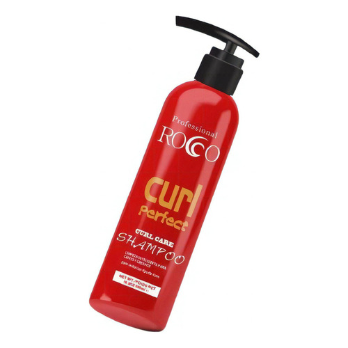  Rocco® Shampoo Curl Perfect Para Cabello Crespo 500ml