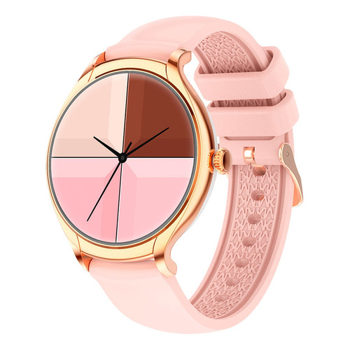 Smartwatch Colmi L10 Gold Para Mujer Salud Sport Notificador Color de la caja Dorado Color de la malla Rosa Color del bisel Dorado