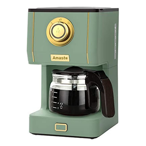 Amaste Drip Coffee Maker, Coffee Machine With 25 Oz Glass Co