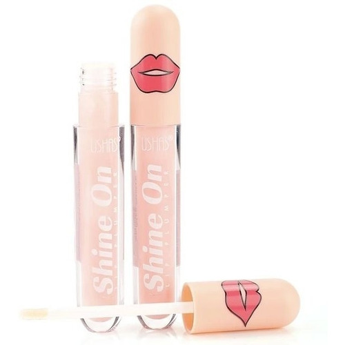 Lip Gloss Maximizer Aumenta Volumen Labios Acabado Brillante Color Rosa claro