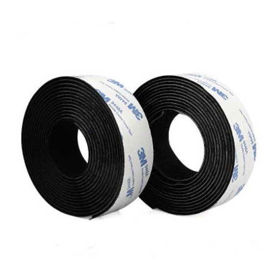 Rollo De Velcro Con Adhesivo 3m Gancho Felpa 1m C/u Costura