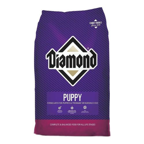 Alimento Diamond Super Premium Puppy para perro cachorro todos los tamaños sabor mix en bolsa de 6oz