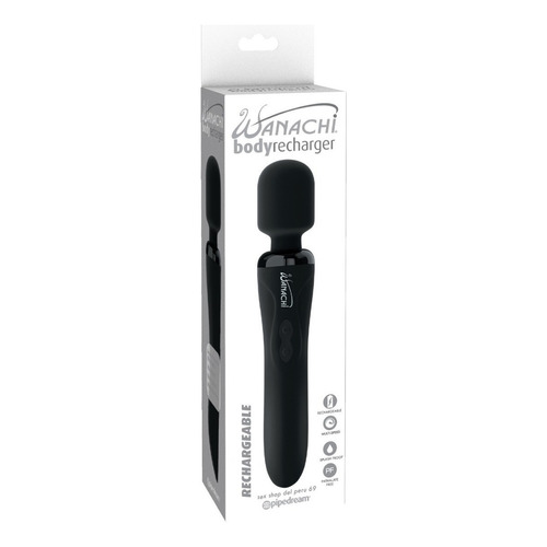 Sexshop Wanachi, Vibrador, Clitoral Anal Color Negro