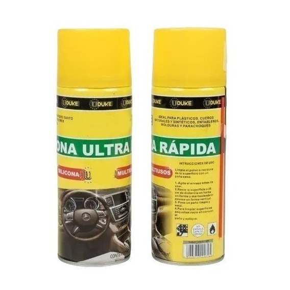 Silicona Ultra Rápida  Lubricante 300ml Olor Fresa