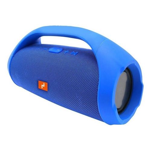 Parlante Bluetooth Portátil Inalambrico Manija Agua Noga 673 Color Azul