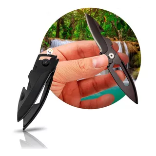 Cuchillo Supervivencia Navaja Táctica Camping Llavero 251