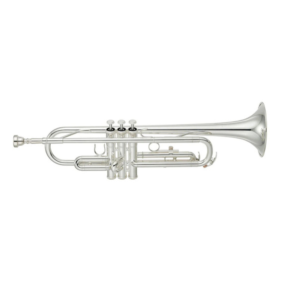 Trompeta Yamaha Sib Plateada Con Estuche Ytr2330s