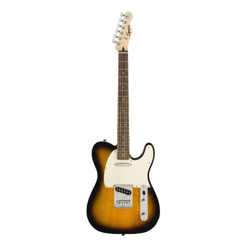 Guitarra eléctrica Squier by Fender Bullet Telecaster de álamo brown sunburst poliuretano brillante con diapasón de laurel indio