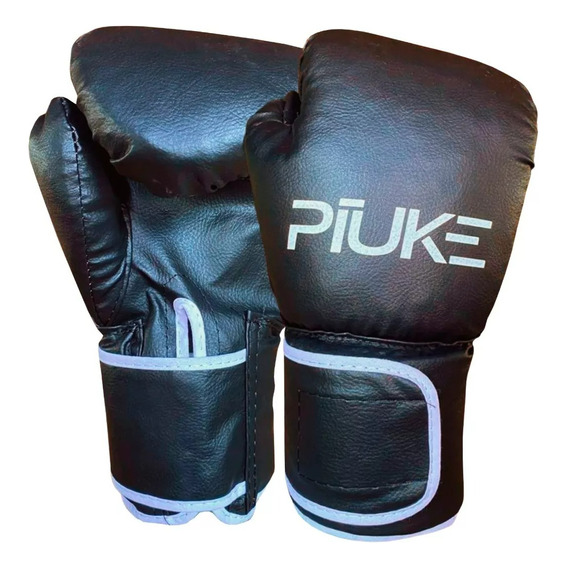 Guante Box Boxeo Sparring Kick Boxing Eco Cuero Ajustable