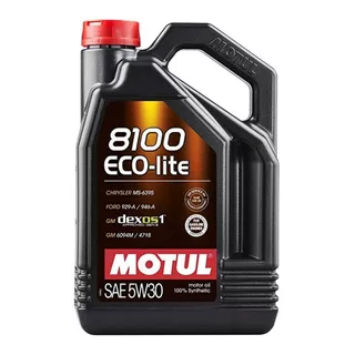 Aceite Motor Auto Motul 8100 5w30 Eco-lite Dexos1 Api Sp 5l