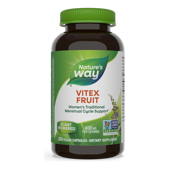 Suplemento Veganos Cuidado De La Saud Nature's Way Vitex Fru