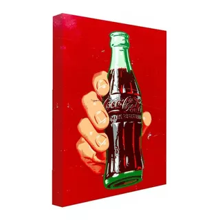 Cuadro Decorativo Canvas De Bebidas Coca 80x120cm