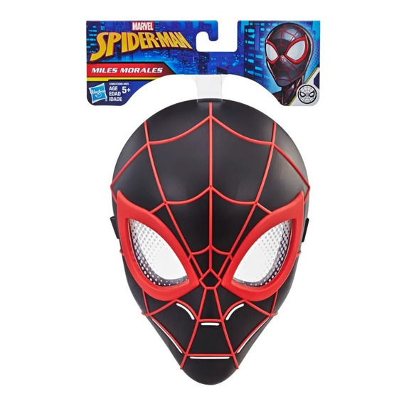 Máscara Juguete Marvel Spiderman Miles Morales Hasbro Febo