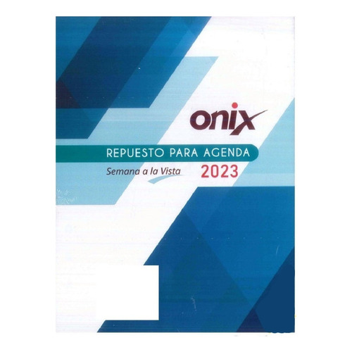 Repuesto Agenda Onix Semanal N° 8 Semana A La Vista