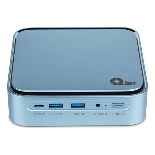 Qian Mini PC QII-11381, Intel Core i3-1115G4 3GHz, Intel UHD Graphics, 8GB DDR4  3200 MHz, 128GB SSD, Wi-Fi, Bluetooth