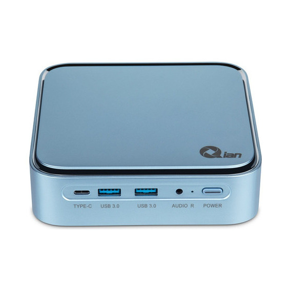Qian Mini PC QII-11381, Intel Core i3-1115G4 3GHz, Intel UHD Graphics, 8GB DDR4  3200 MHz, 128GB SSD, Wi-Fi, Bluetooth