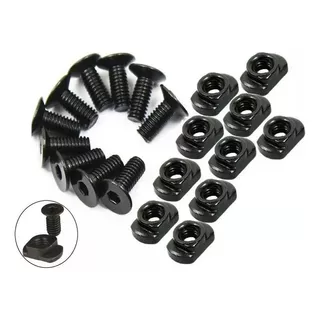 Tornillos Tuercas Mlok M-lok Riel Guardamanos Set X 10 Und