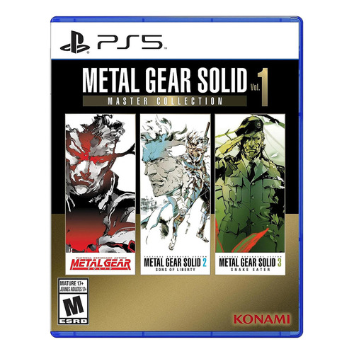 Metal Gear Solid Vol. 1 Master Collection ( Ps5 - Fisico )