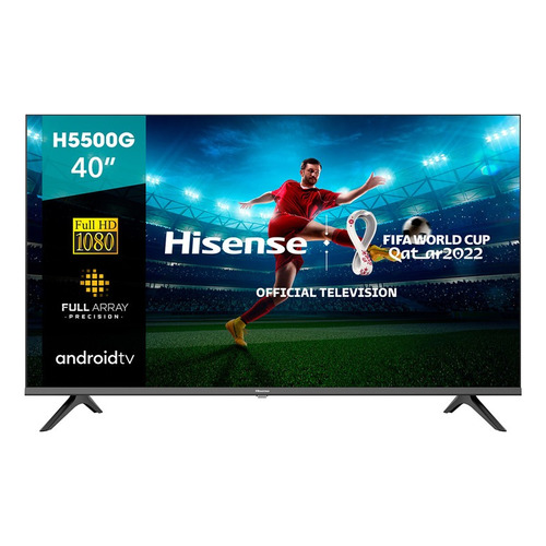 Televisor Smart Hisense 40 Pulgadas Full Hd Android Tv Negro