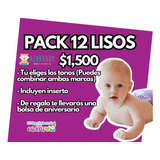 Paquete 12 Lisos Alvababy